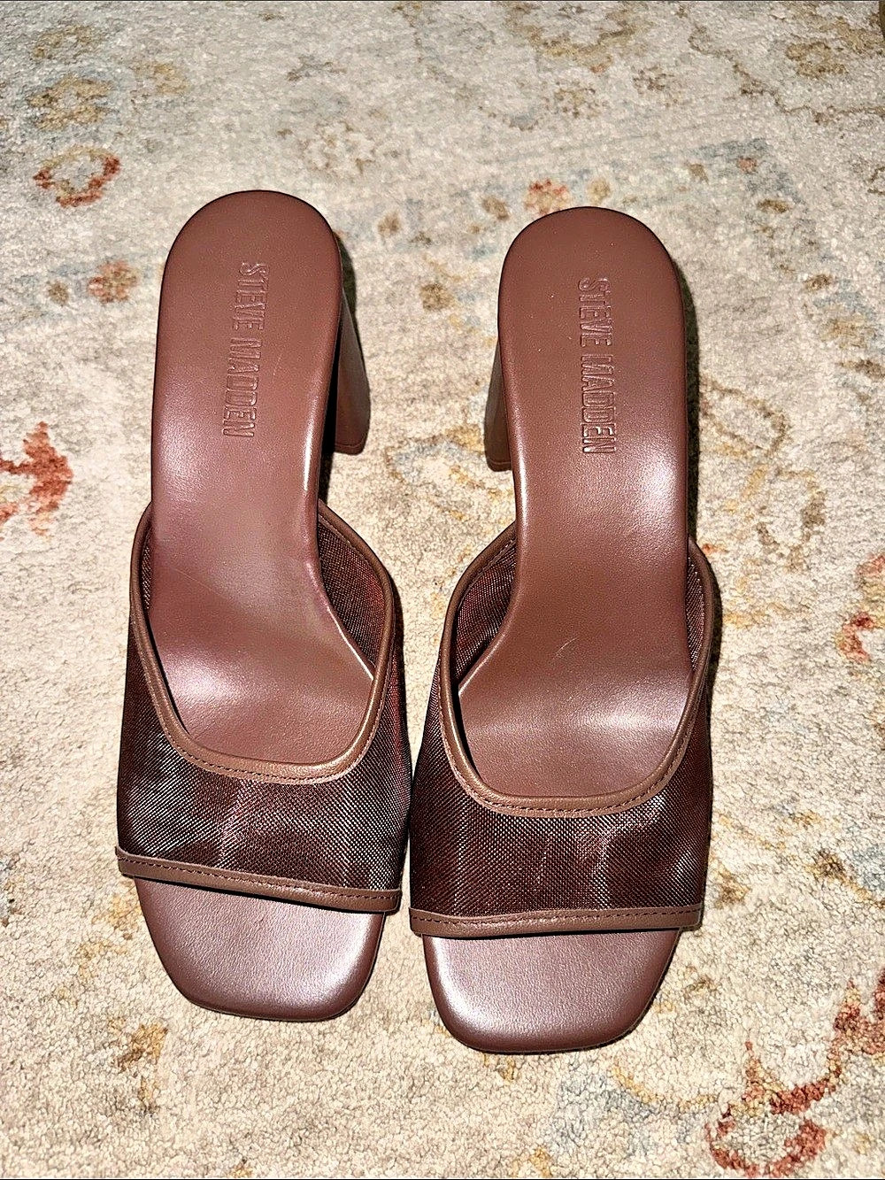 Mesh Steve Madden madden heels